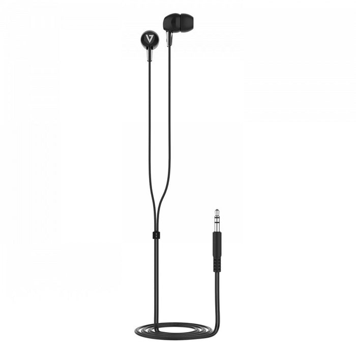 EAN 0662919114812 - V7 HA200 auricular y casco Auriculares Alámbrico Dentro de oído Música Negro imagen 4