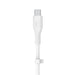 EAN 0745883832101 - Belkin Cbl Silicone USB-C LTG 3M blc Blanco imagen 5