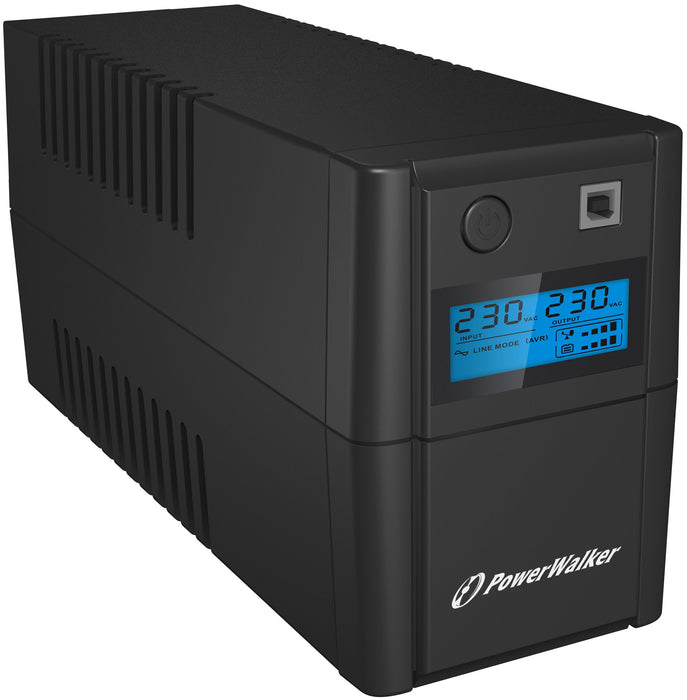 EAN 4260074976489 - PowerWalker VI 850 SHL Schuko sistema de alimentación ininterrumpida (UPS) Línea interactiva 0,85 kVA 480 imagen 1
