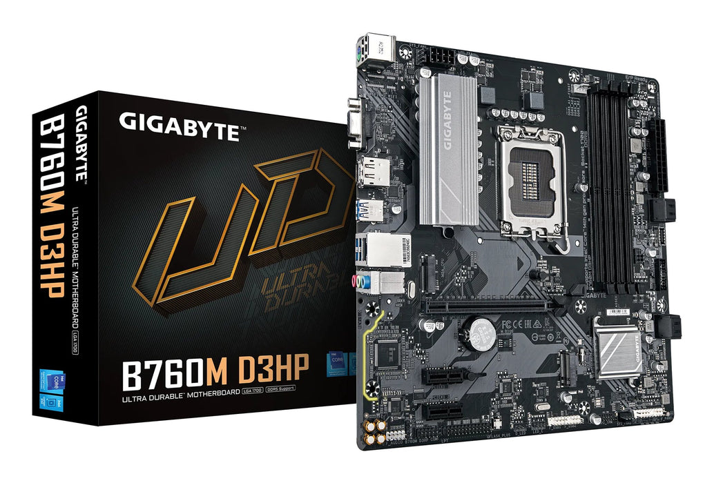 EAN 4719331864347 - GIGABYTE B760M D3HP placa base Intel B760 Express LGA 1700 micro ATX imagen 1