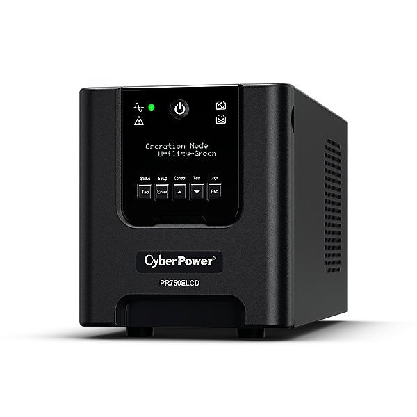 EAN 4711027799674 - CyberPower PR750ELCDN sistema de alimentación ininterrumpida (UPS) Línea interactiva 7,5 kVA 675 W 6 sali imagen 1
