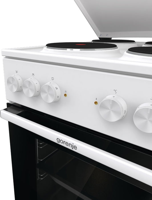 EAN 3838782748783 - Gorenje GE5A23WH Cocina independiente Eléctrico Hornillo eléctrico / Placa eléctrica Blanco imagen 10