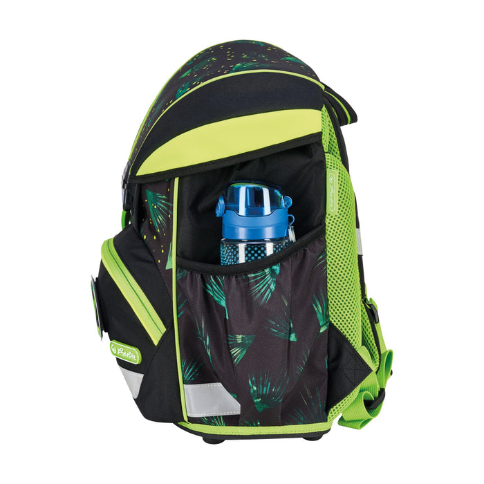 EAN 4008110396477 - Herlitz UltraLight XL Plus Explorer juego de mochila escolar Niño Poliéster Negro, Verde imagen 8