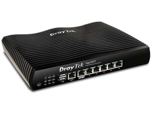 EAN 4710484740625 - DrayTek Vigor2927 router Gigabit Ethernet Negro imagen 1