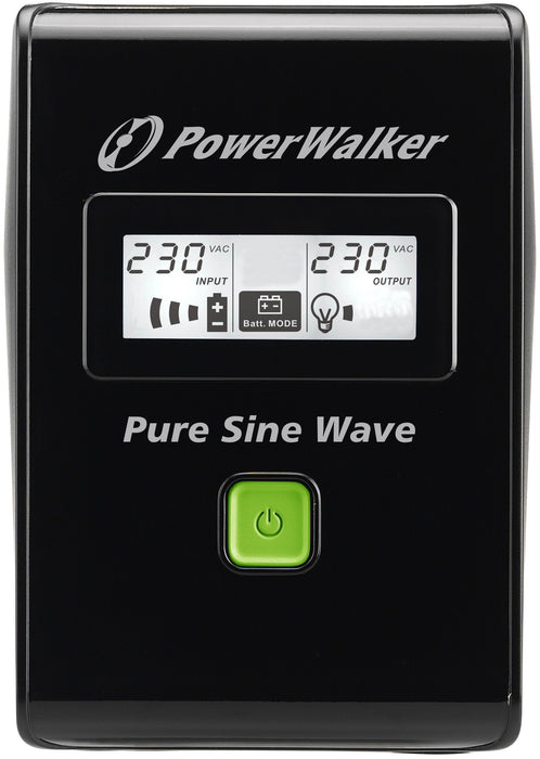 EAN 4260074976298 - PowerWalker VI 600 SW sistema de alimentación ininterrumpida (UPS) Línea interactiva 0,6 kVA 360 W 2 sali imagen 2