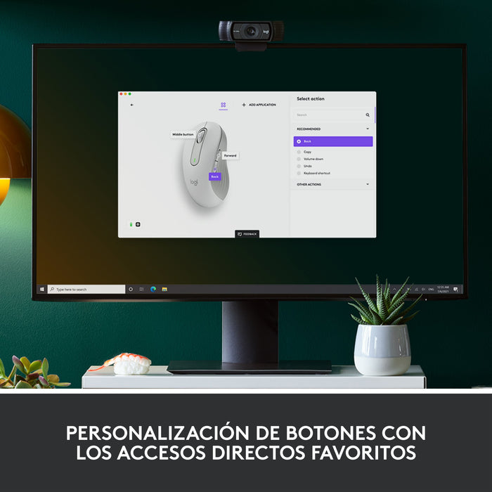 EAN 5099206097216 - Logitech 910-006240 ratón Oficina Izquierda RF Wireless + Bluetooth Óptico 4000 DPI imagen 9