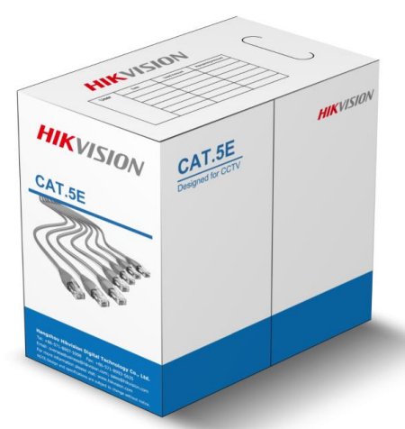 EAN 6942160446486 - Hikvision DS-PL-5E cable de red Gris 305 m Cat5e U/UTP (UTP) imagen 1