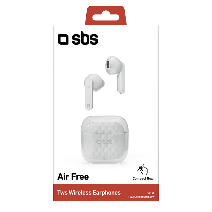 EAN 8018417333132 - SBS TWS Air Free Auriculares True Wireless Stereo (TWS) Dentro de oído Llamadas/Música Base de carga Blan imagen 2