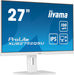 EAN 4948570123384 - iiyama ProLite XUB2792QSU-W6 pantalla para PC 68,6 cm (27") 2560 x 1440 Pixeles Wide Quad HD LED Blanco imagen 3