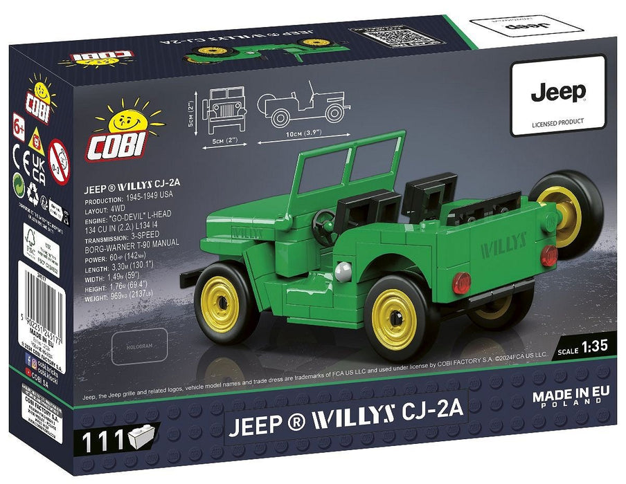 EAN 5902251245177 - COBI Jeep Willys CJ-2A imagen 6