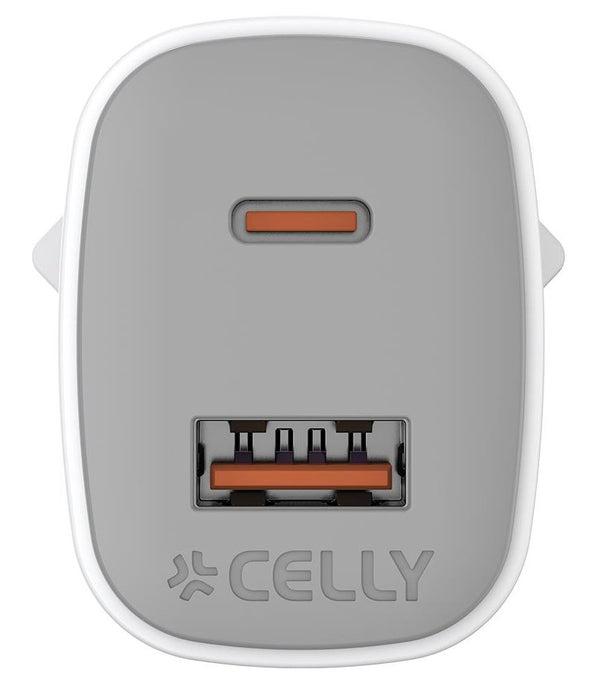 EAN 8021735212225 - Celly UPTC1USB1USBC35 cargador de dispositivo móvil Universal Blanco Corriente alterna Carga rápida Inter imagen 3