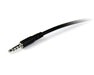 EAN 0065030847926 - StarTech.com 1m 3.5mm/3.5mm cable de audio Negro imagen 2