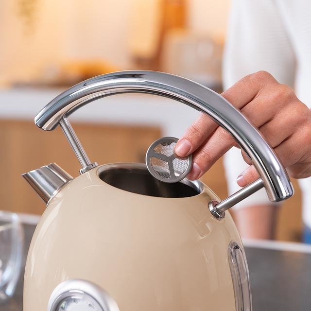 EAN 8435484014854 - Cecotec ThermoSense 420 tetera eléctrica 1,8 L 2200 W Beige imagen 10