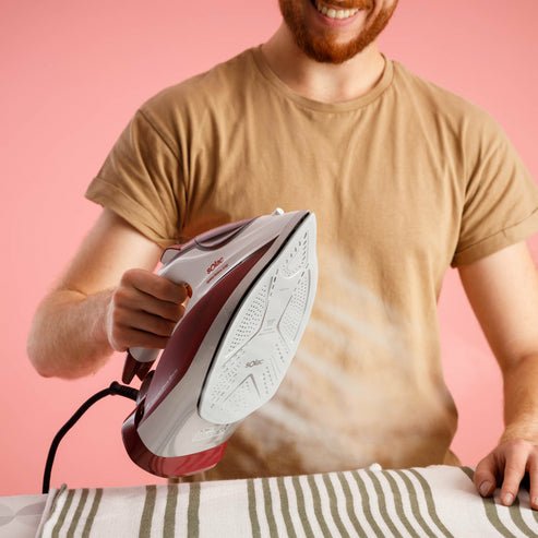 EAN 8433766187104 - Solac Optima Relieve 3100 Plancha a vapor Suela de cerámica 3100 W Rojo, Blanco imagen 11