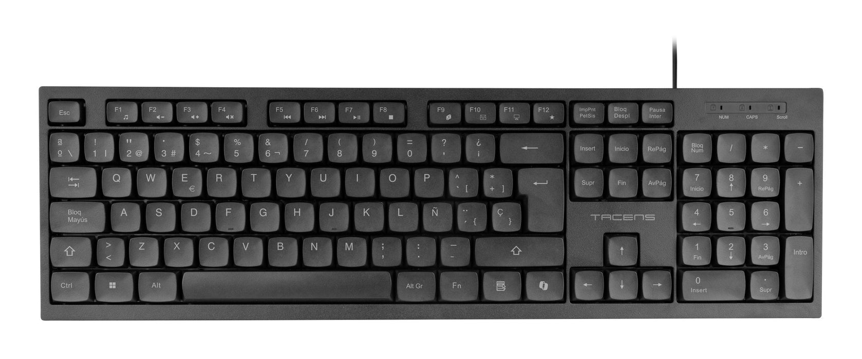 EAN 8435693113003 - Tacens Anima ACP02ES teclado Ratón incluido Hogar / Oficina USB QWERTY Español Negro imagen 4