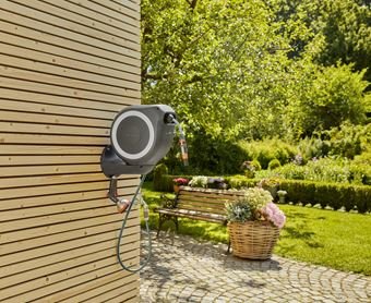 EAN 4078500051941 - Gardena RollUp Carrete de pared Automático Negro, Gris imagen 4