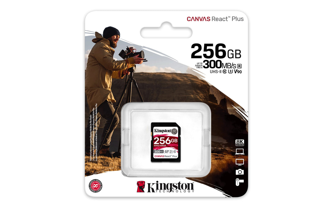 EAN 0740617301977 - Kingston Technology Canvas React Plus SD Clase 10 imagen 3