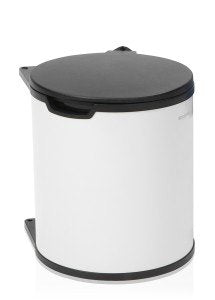 EAN 8710755428081 - Brabantia 428081 papelera 15 L Alrededor Negro, Blanco imagen 1