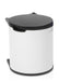 EAN 8710755428081 - Brabantia 428081 papelera 15 L Alrededor Negro, Blanco imagen 1
