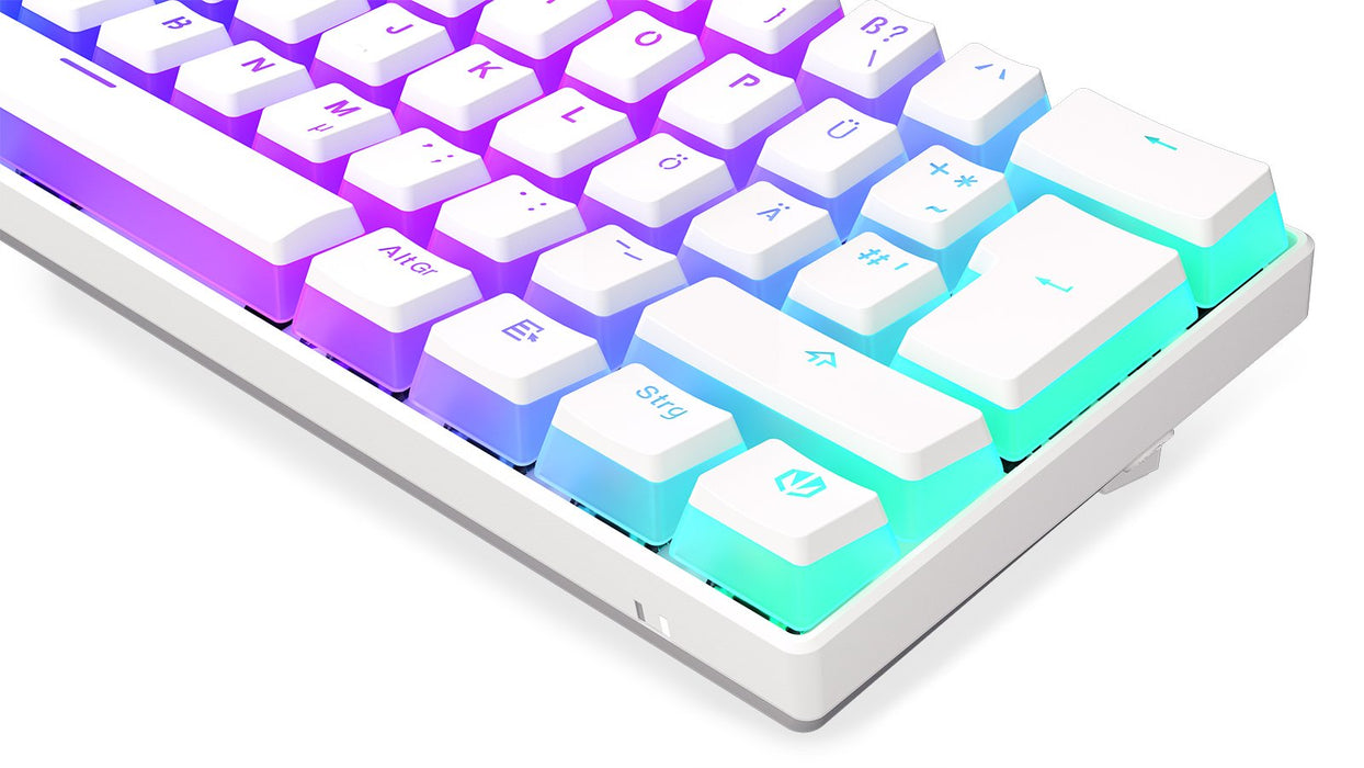 EAN 5903018666907 - ENDORFY Thock Compact teclado Juego RF inalámbrica + USB QWERTZ Alemán Blanco imagen 9