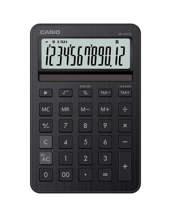 EAN 4549526620966 - Casio MS-200DQ calculadora Escritorio Calculadora básica Negro imagen 1