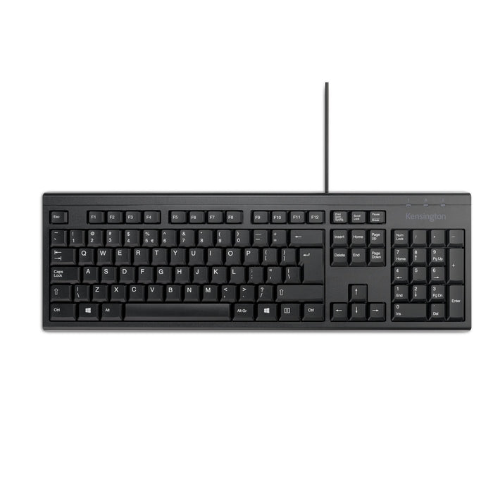 EAN 5028252644013 - Kensington KB100 EQ teclado Hogar / Oficina USB QWERTY Internacional de EE.UU. Negro imagen 2