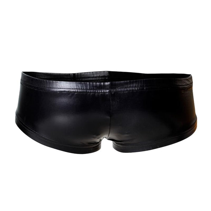 Cut4men - Booty Shorts Negro Cuero S
