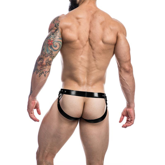 Cut4men - Jockstrap Desire Cuero Negro S