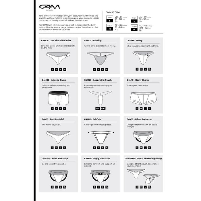 C4mspxbul04 Tanga Bulge Plus Turquesa Talla (Interno):S