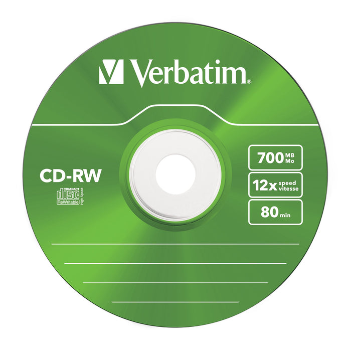 EAN 0023942431671 - Verbatim CD-RW Colour 12x 700 MB 5 pieza(s) imagen 6