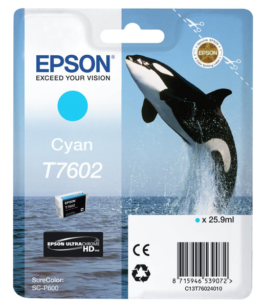 EAN 8715946539072 - Epson T7602 cartucho de tinta 1 pieza(s) Original imagen 1