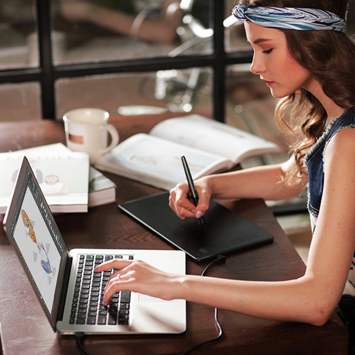 EAN 6930444800628 - HUION H950P tableta digitalizadora Negro 5080 líneas por pulgada 220 x 137 mm USB imagen 4