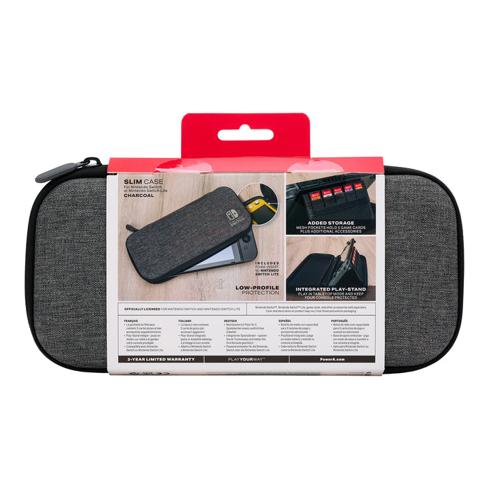 EAN 0617885027246 - PowerA 1522651-01 funda para consola portátil Funda protectora rígida Nintendo Carbón vegetal imagen 13