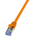 EAN 4052792020755 - LogiLink 2m Cat.6A 10G S/FTP cable de red Naranja Cat6a S/FTP (S-STP) imagen 1