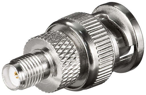 EAN 4040849118579 - Goobay 11857 cambiador de género para cable SMA BNC Plata imagen 1