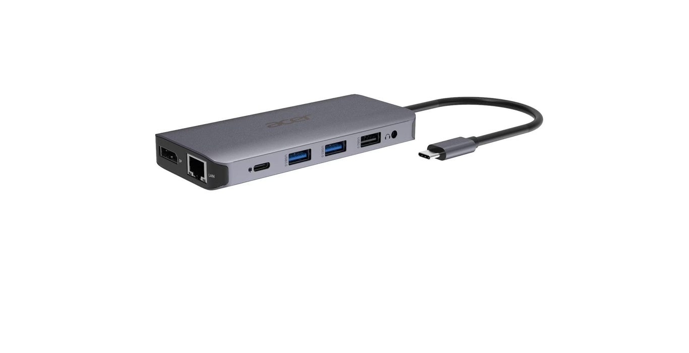 EAN 4712842945611 - Acer 12-in-1 Type-C Dongle Alámbrico USB 3.2 Gen 1 (3.1 Gen 1) Type-C Plata imagen 2