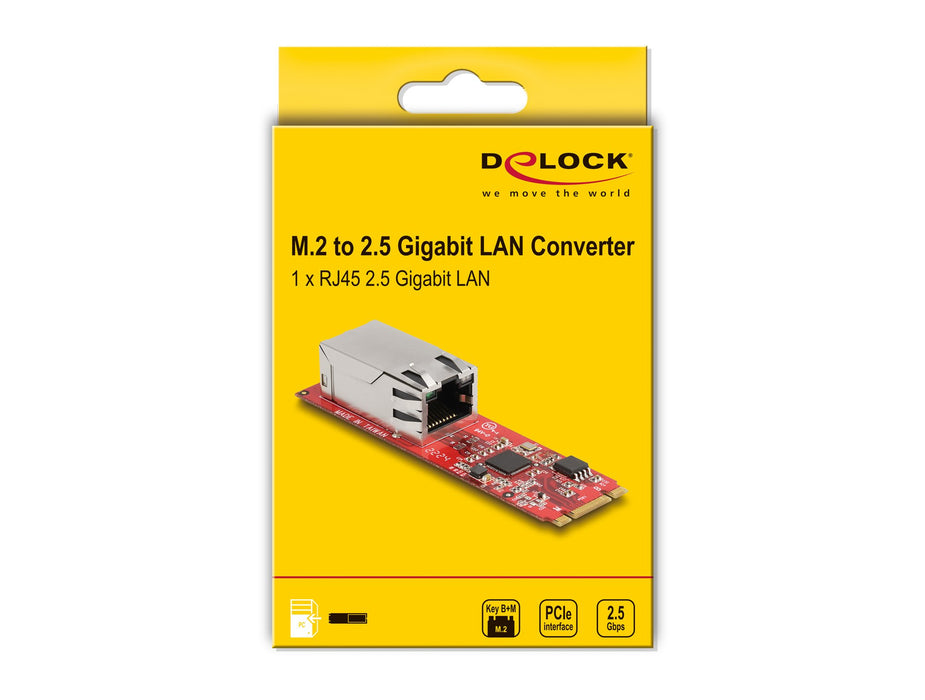 EAN 4043619629855 - DeLOCK 62985 adaptador y tarjeta de red Interno Ethernet 2500 Mbit/s imagen 4