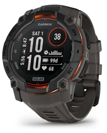 EAN 753759339524 - Garmin Instinct 3 Solar 3,3 cm (1.3") MIP 50 mm Digital 176 x 176 Pixeles Pantalla táctil Negro GPS (satél imagen 1
