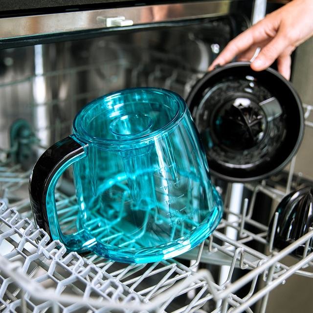 EAN 8435484033510 - Cecotec 03351 exprimidor Exprimidor lenta 40 W Negro, Azul, Acero inoxidable imagen 9