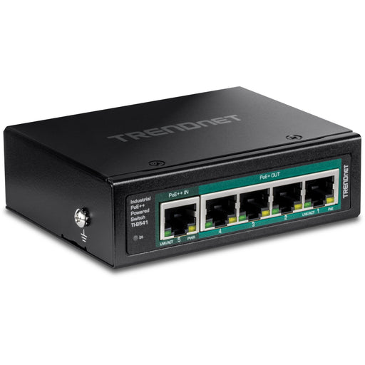 EAN 0710931162592 - Trendnet TI-B541 switch No administrado Gigabit Ethernet (10/100/1000) Energía sobre Ethernet (PoE) Negro imagen 1