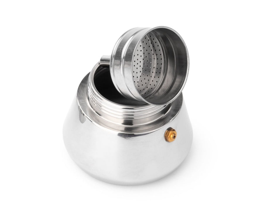 EAN 8711871358214 - Leopold Vienna LV113002 cafetera manual Cafetera italiana 0,3 L Plata imagen 5