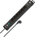 EAN 4007123694556 - Brennenstuhl 1951160608 base múltiple 3 m 6 salidas AC Interior Negro imagen 1