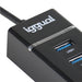 EAN 8435364319239 - iggual IGG319239 hub de interfaz USB 3.2 Gen 1 (3.1 Gen 1) Type-C 5000 Mbit/s Negro imagen 3