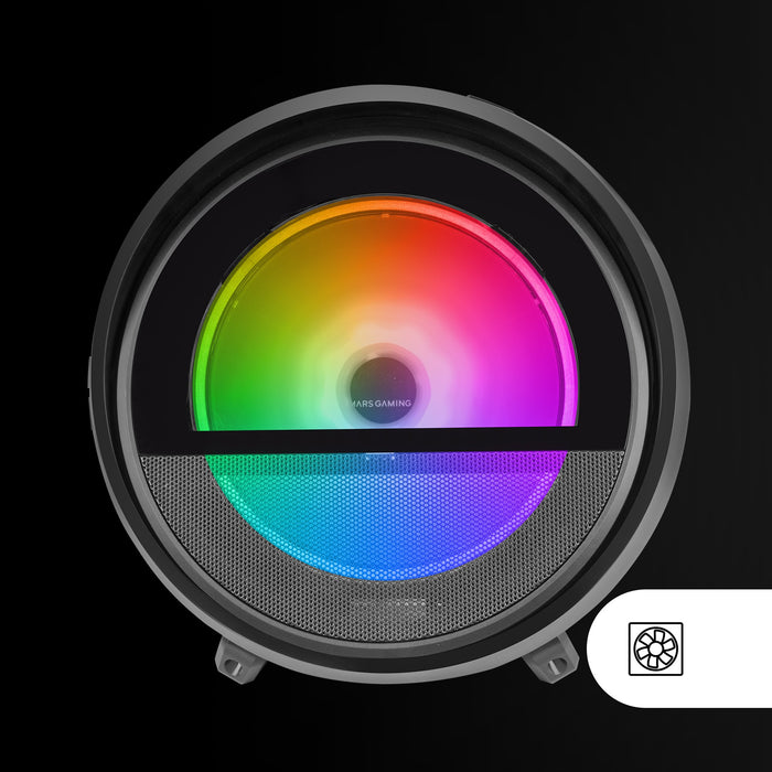 EAN 8435693111573 - Mars Gaming MC-CYLON Mini Tower Negro imagen 12