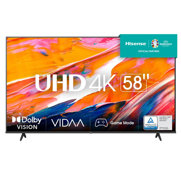 EAN 6942147491676 - Hisense 58A6K Televisor 147,3 cm (58") 4K Ultra HD Smart TV Wifi Negro 300 cd / m² imagen 1