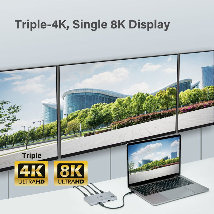 EAN 4717964704658 - Edimax TD-405BP base para portátil y replicador de puertos Alámbrico Thunderbolt 4 imagen 5