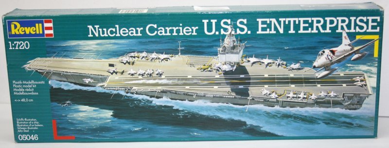 EAN 4009803050461 - Revell U.S.S. Enterprise Maqueta de navío de línea Kit de montaje 1:720 imagen 1