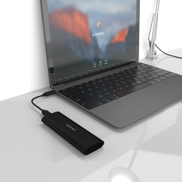 EAN 8436574706277 - AISENS ASM2-014B caja para disco duro externo Caja externa para unidad de estado sólido (SSD) imagen 8