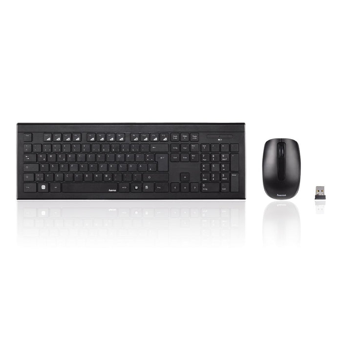 EAN 4047443384959 - Hama 69182664 teclado Ratón incluido Hogar RF inalámbrico QWERTY Español Negro imagen 6