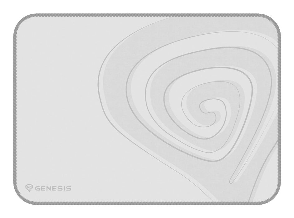 EAN 5901969432541 - GENESIS Carbon 400 M Alfombrilla de ratón para juegos Gris, Blanco imagen 1